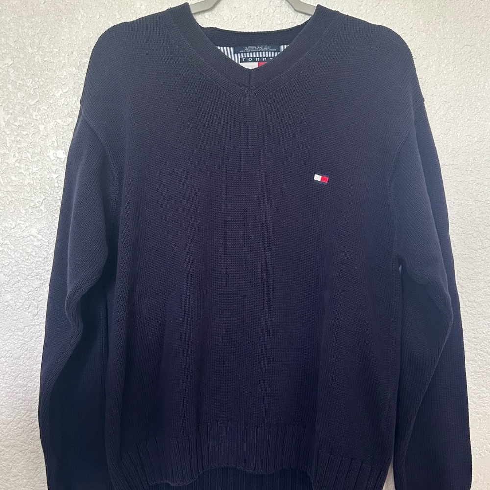 Tommy Hilfiger Men's Navy Sweater